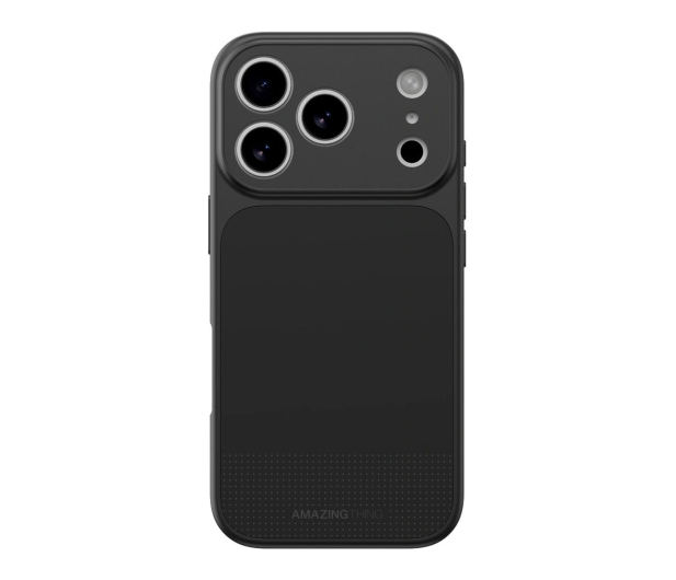 AmazingThing Minimal Mag Full Cover Case na iPhone 17 Pro - czarne - 1527008 - zdjęcie